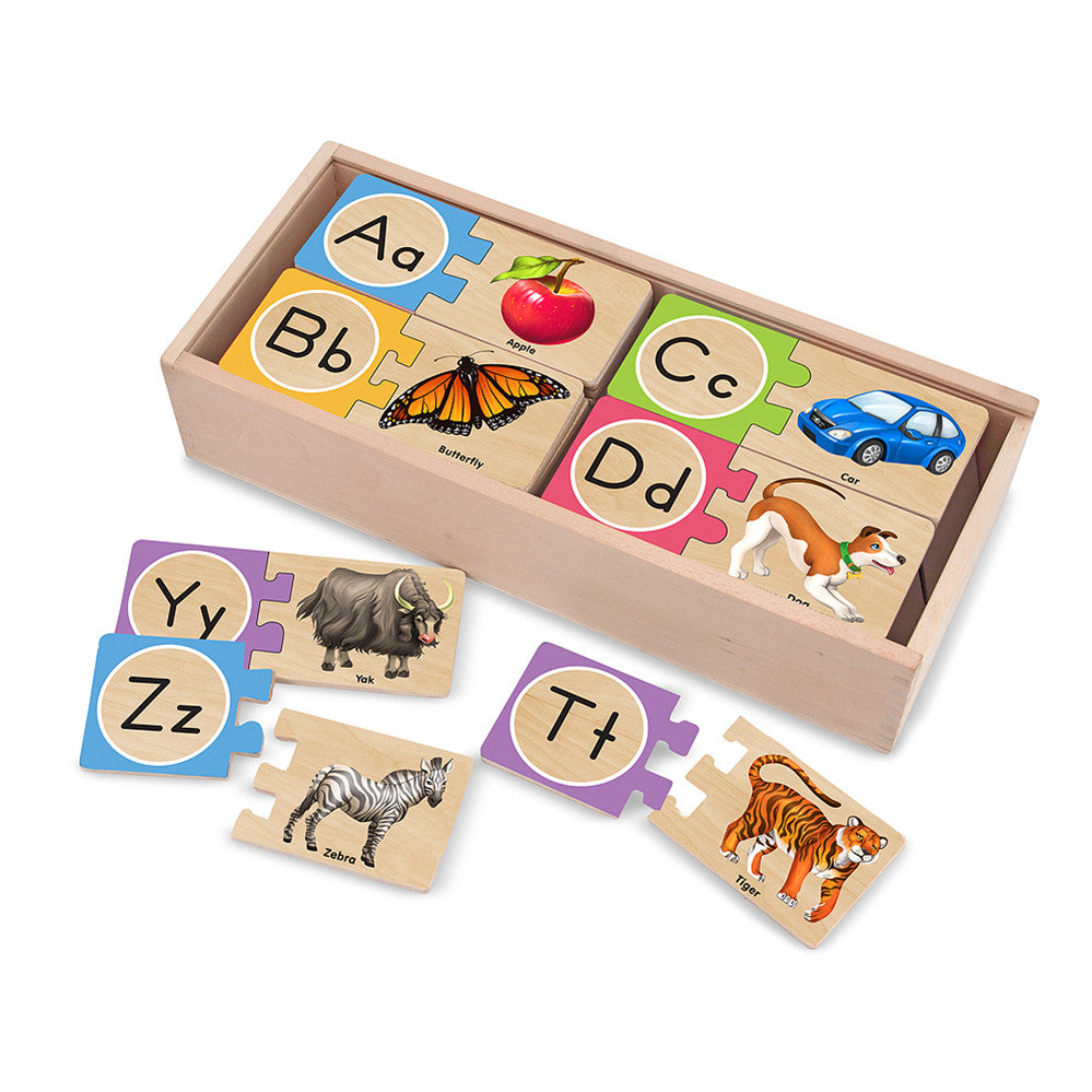 Melissa and Doug: Letter Puzzles - Melissa and Doug - Little Funky Monkey
