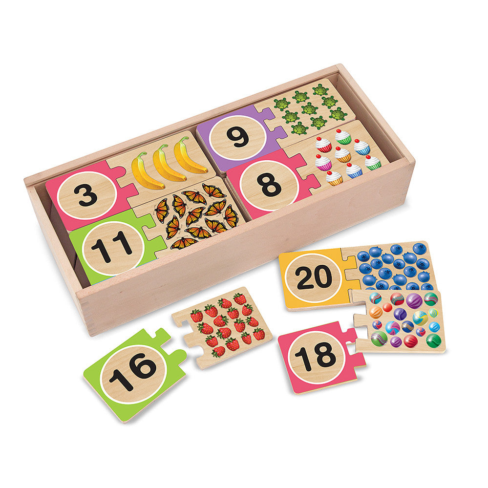Melissa and Doug: Number Puzzles - Melissa and Doug - Little Funky Monkey