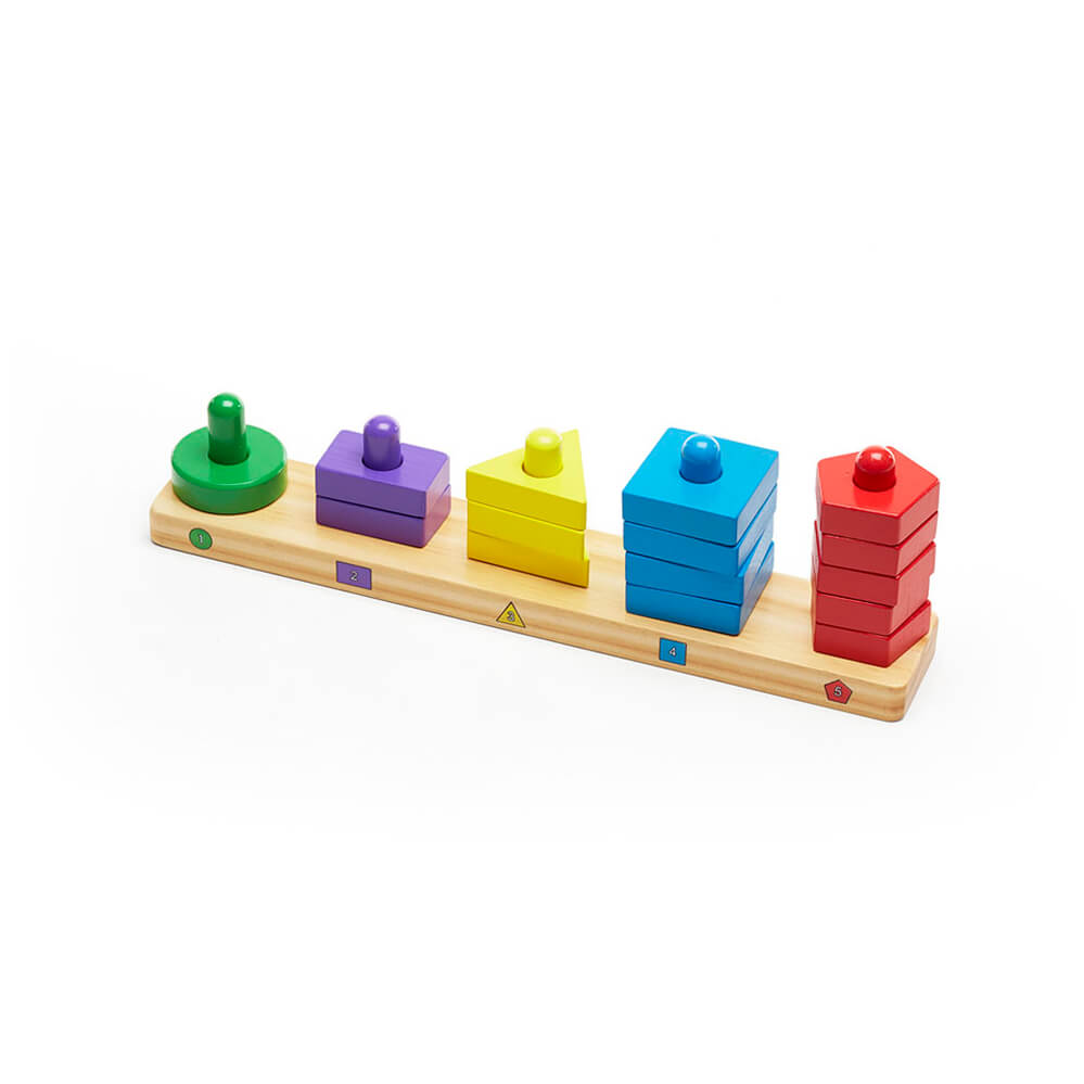 Melissa and Doug: Stack and Sort Board – Little Funky Monkey