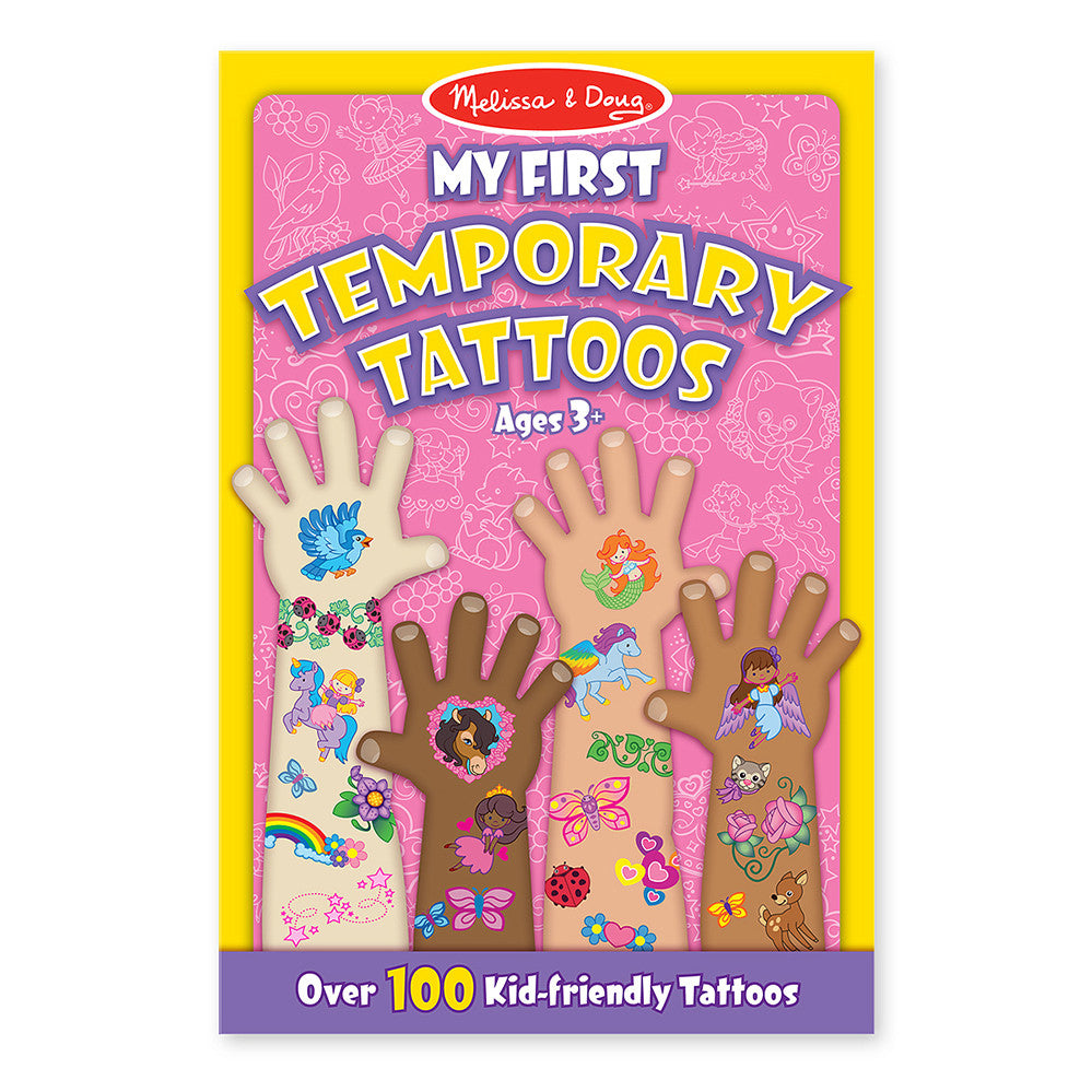 Melissa and Doug: Pink My First Temporary Tattoos - Melissa and Doug - Little Funky Monkey - 1