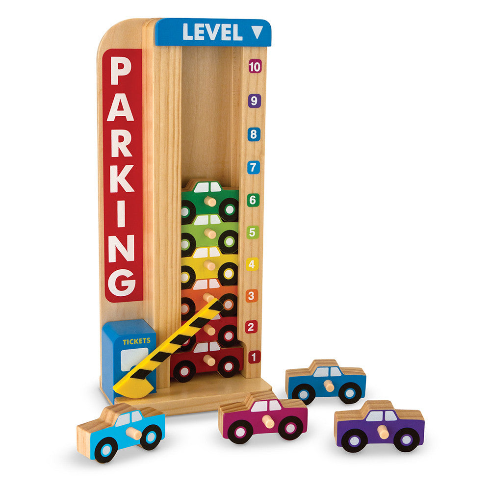 Melissa and Doug: Stack and Count Parking Garage - Melissa and Doug - Little Funky Monkey