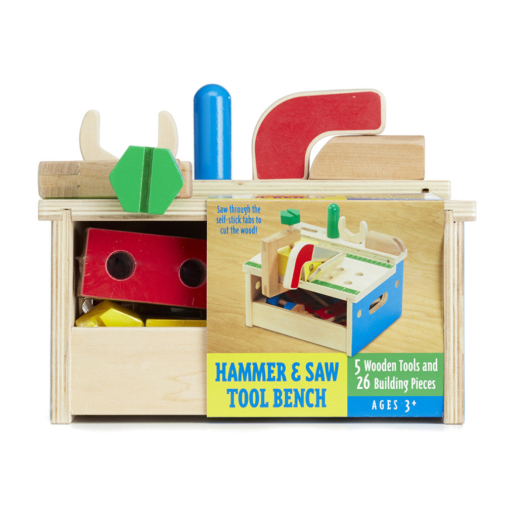 Melissa and Doug: Hammer and Saw Tool Bench - Melissa and Doug - Little Funky Monkey - 5